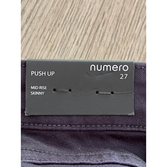NWT Numero Mid Rise Skinny Push Up Jeans Size 27 - Picture 6 of 7